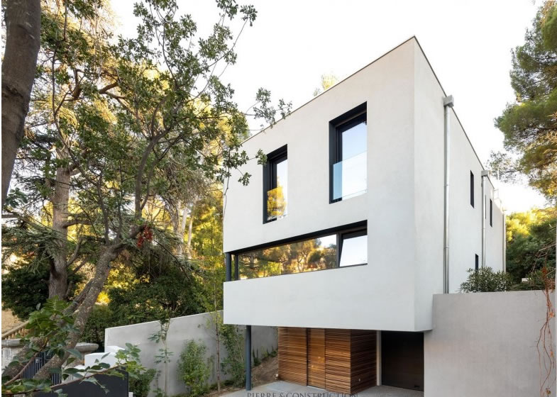 Maison sur-mesure d'architecte à Marseille : une maison cubique