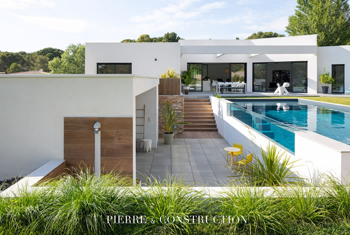 constructeur de maisons contemporaine près d’Aix-en-Provence (13)