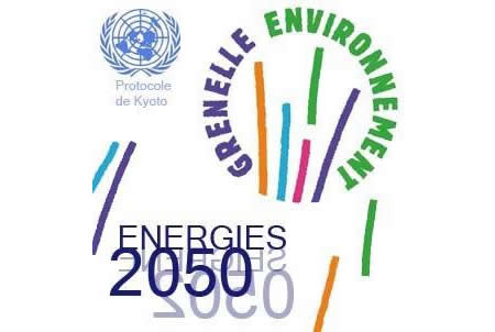 Grenelle de l'environnement - Energies 2050 - Protocole de Kyoto