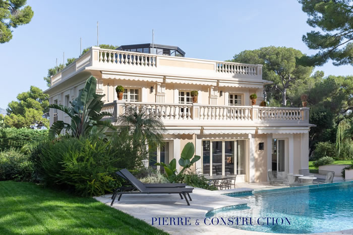 rénovation haut de gamme d’une maison style french riviera dans le 06