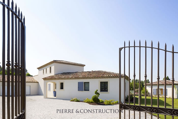 réalisation d’une villa provençale à l’architecture revisitée à Cabriès (13)