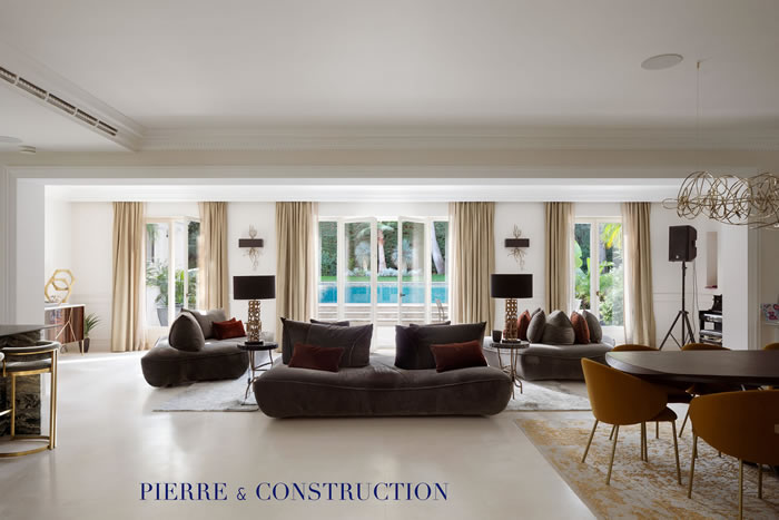 rénovation maison intérieur dans le sud-est
