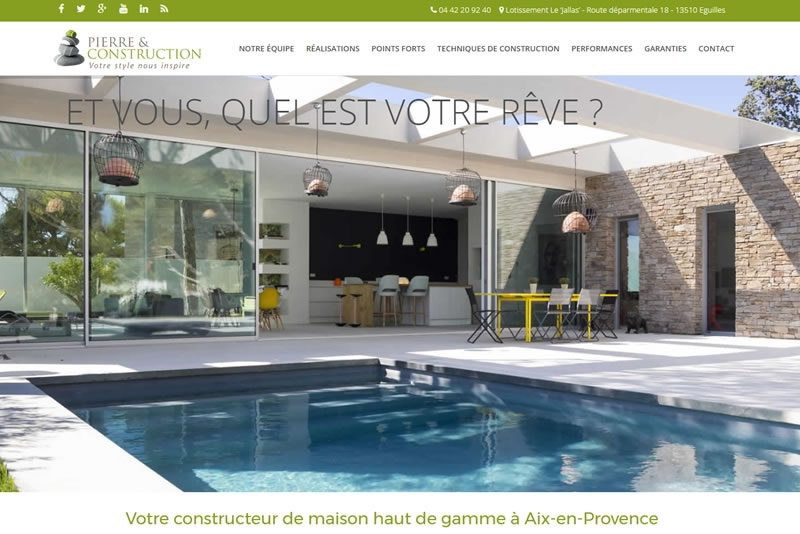 Nouveau site web