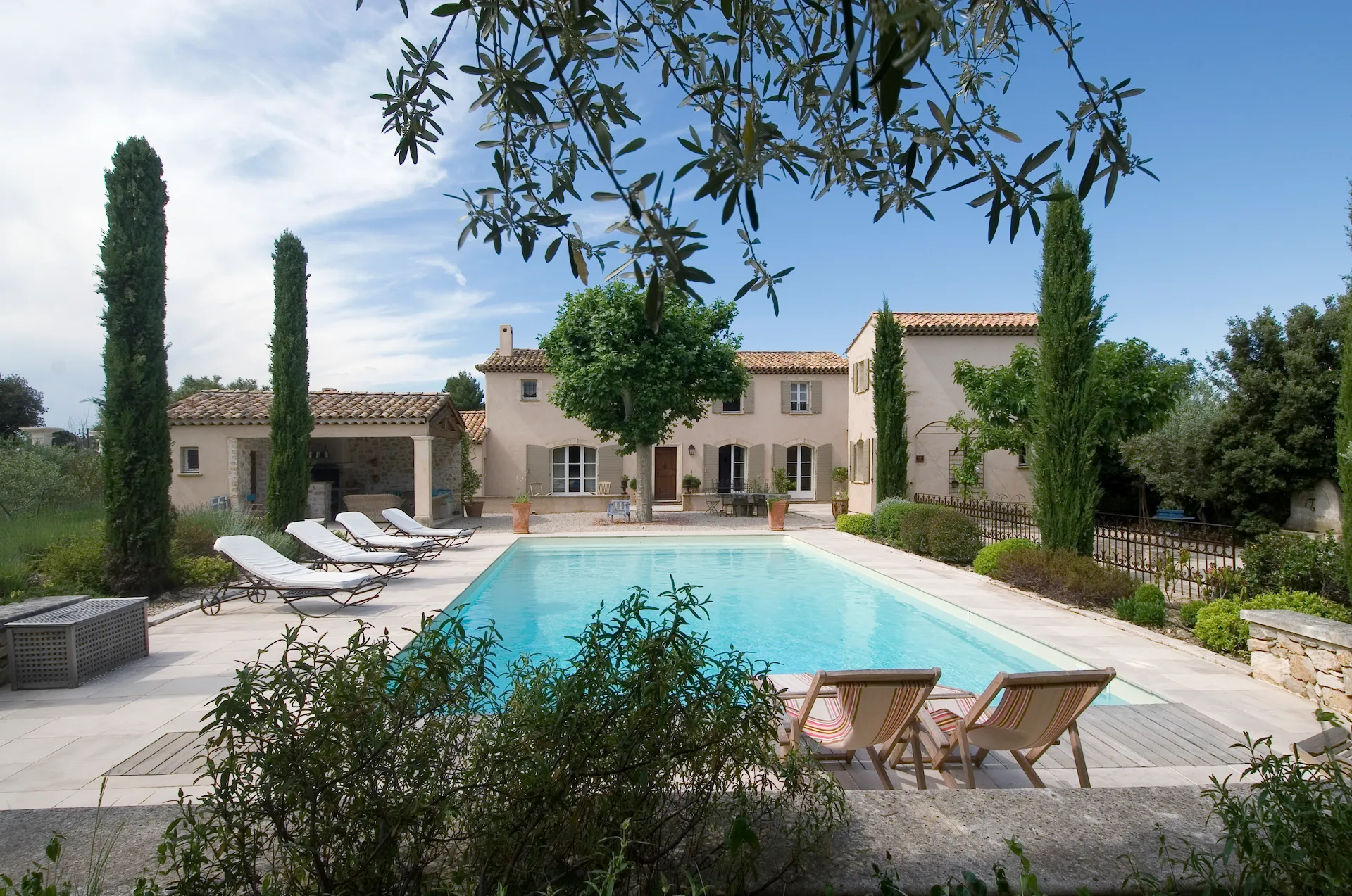 Mas provençal avec piscine à Eygalières dans les Alpilles