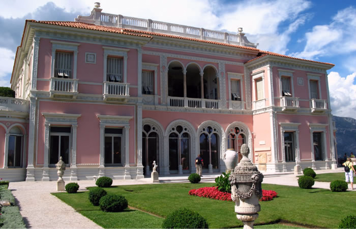 Villa de Rothschild à Saint-Jean-Cap-Ferrat à l’architecture French Riviera