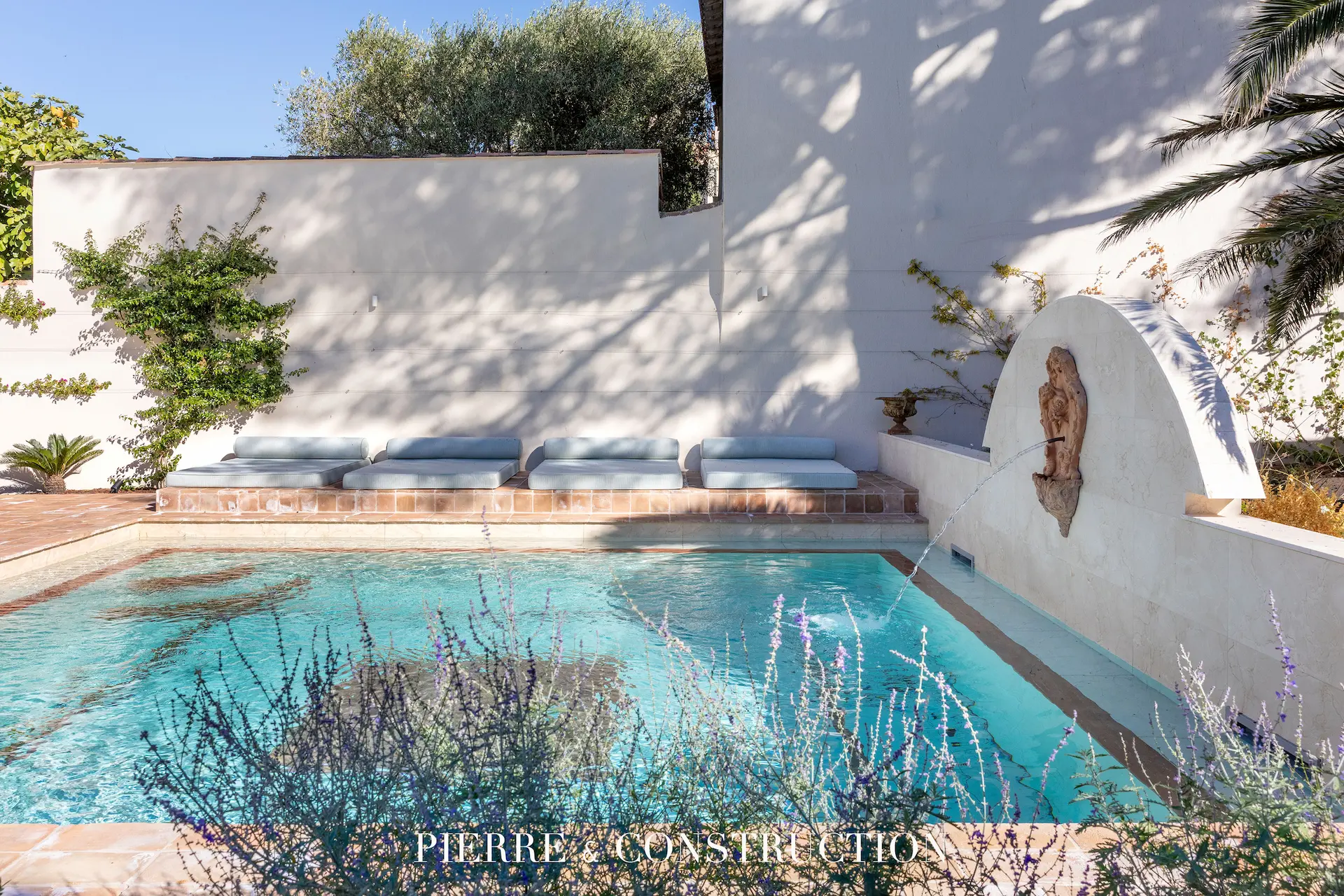 piscine maison exception belle epoque dep piscine de cette maison d'exception belle époque au cap d'antibes (06)