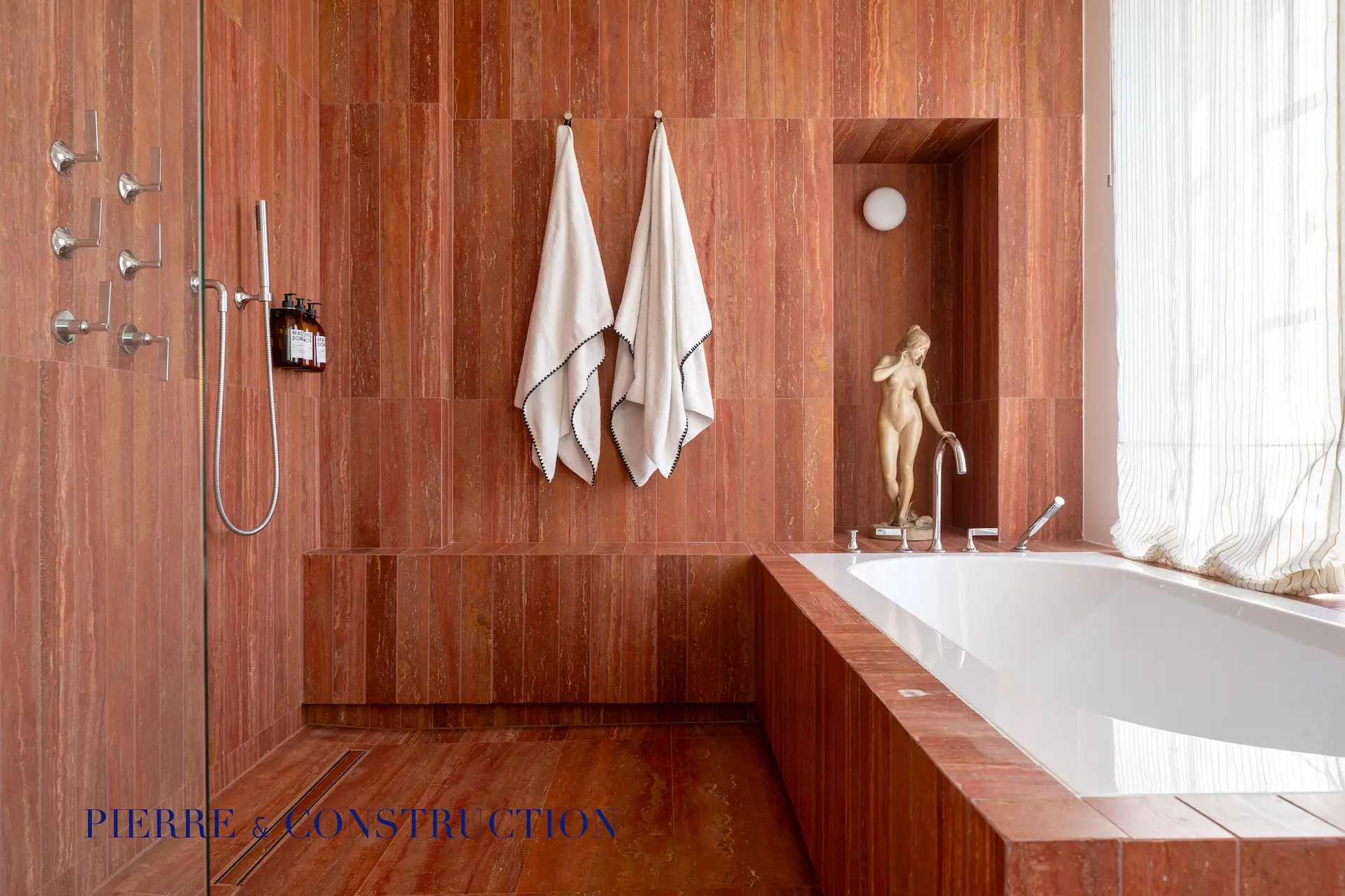 salle de bain renovee carrelage imitation bois exotique salle de bain renovee avec carrelage imitation bois exotique