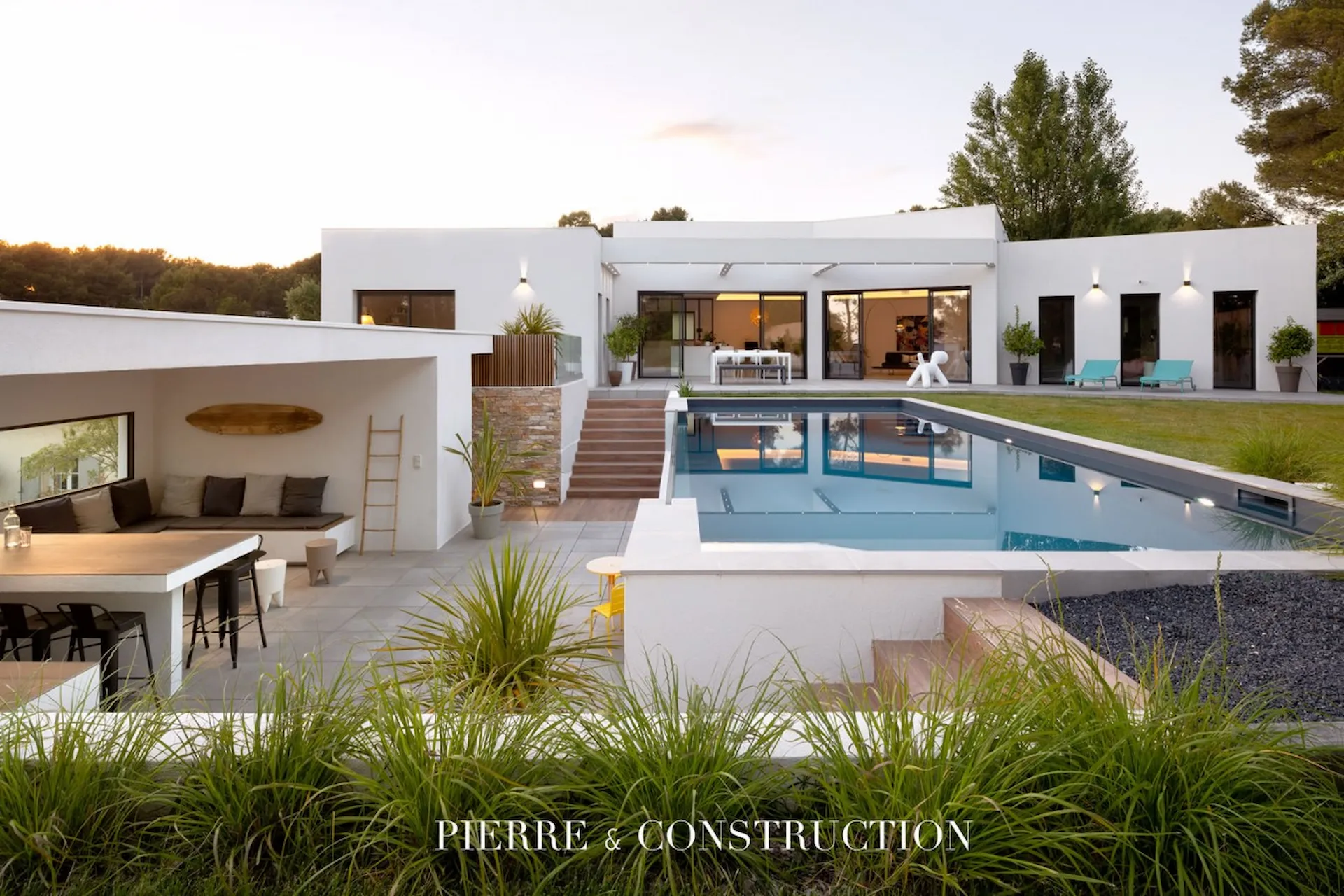villa contemporaine d architecte aix en provence construction d'une villa contemporaine d architecte aix en provence